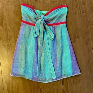 💚💙💖Dallin Chase Strapless Top